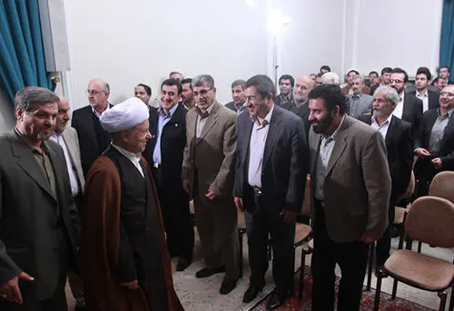 (تصاویر) دیدار جبهه اصلاحات با هاشمی