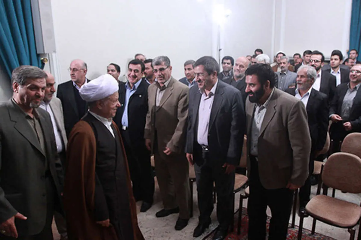 (تصاویر) دیدار جبهه اصلاحات با هاشمی
