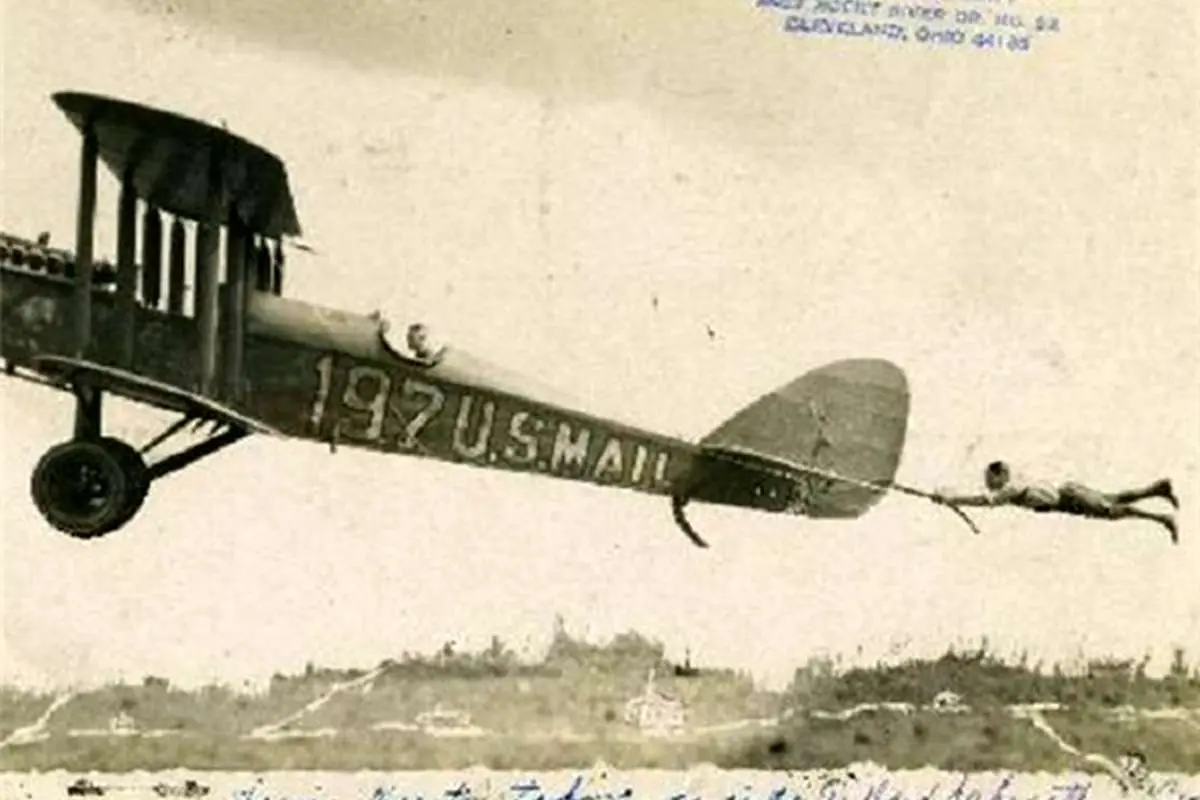 (تصاویر) بدلکاری در آسمان 1920