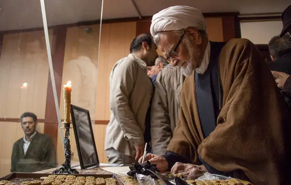 (تصاویر) مجلس ترحیم احسان نراقی