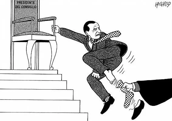 (کاریکاتور) مردی که عاشق نخست وزیری است