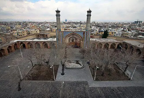 شاهکار معماری ایران در آتش سوخت+ (تصاویر)