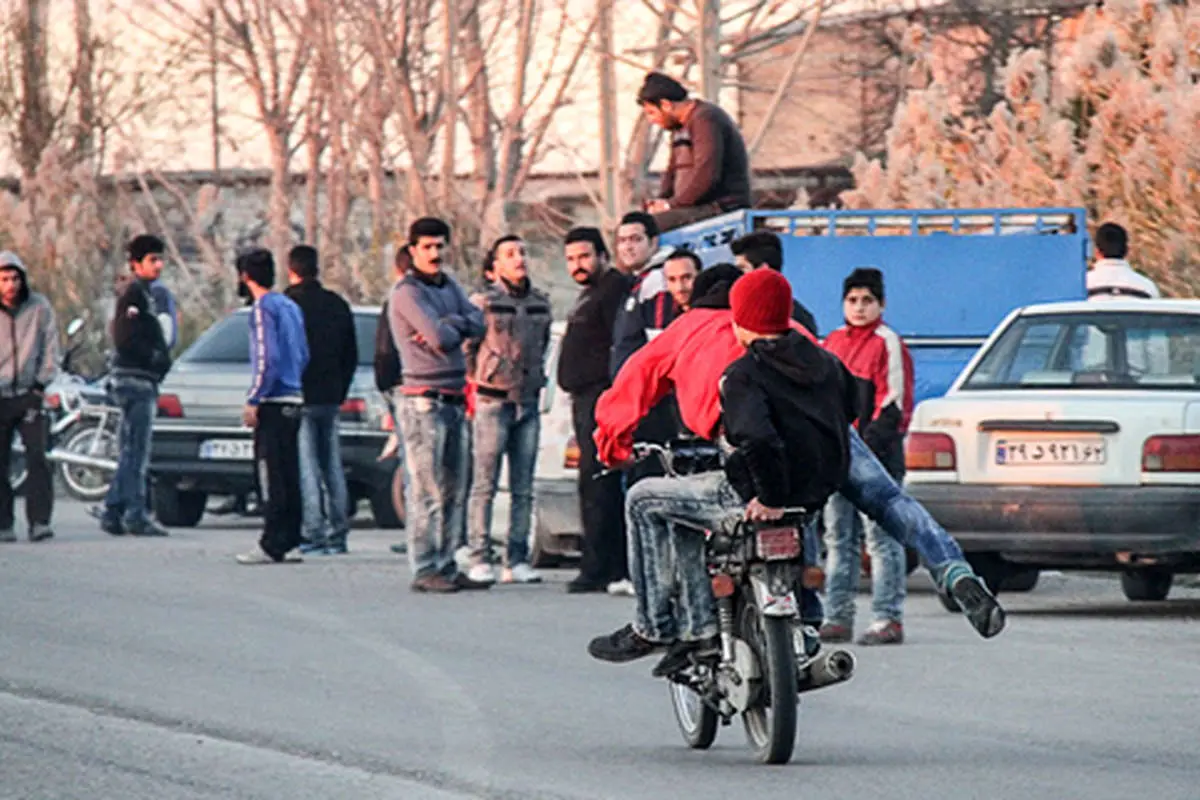(تصاویر) گردهمایی خطرناک موتورسواران
