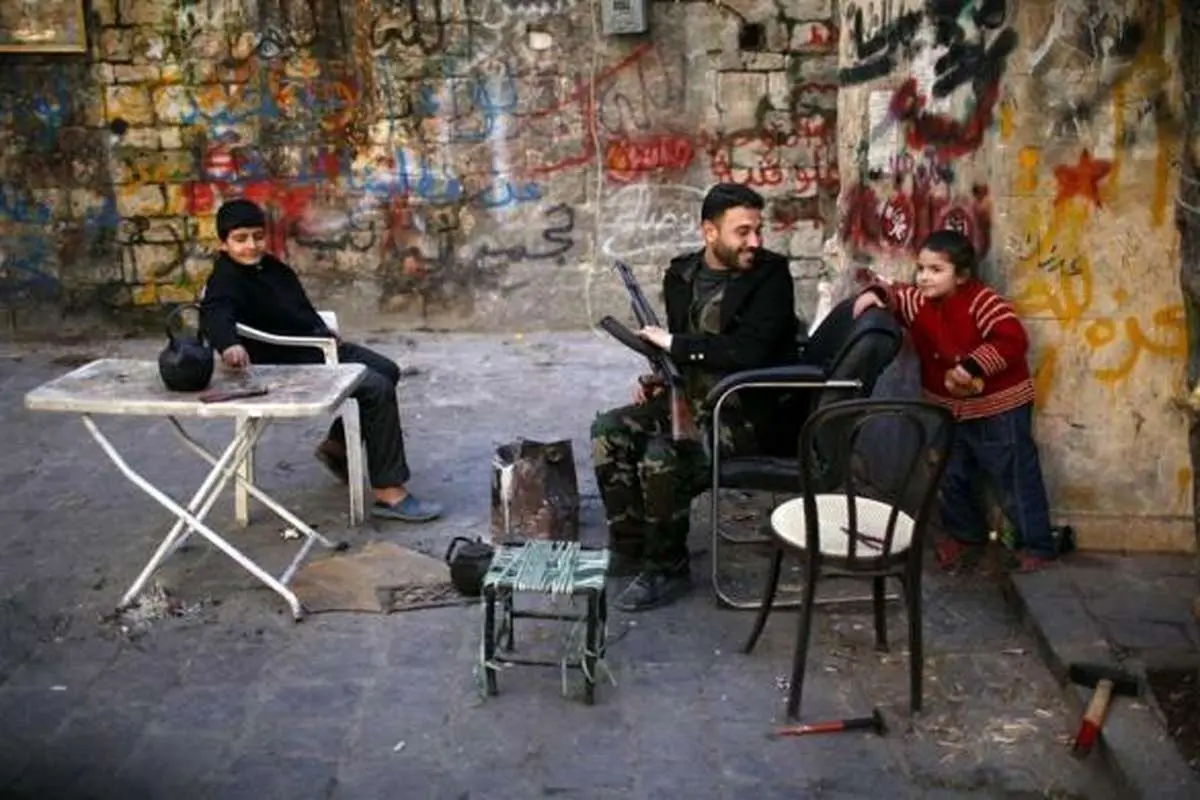 (تصاویر) حلب؛ جبهه جنگ با معارضین