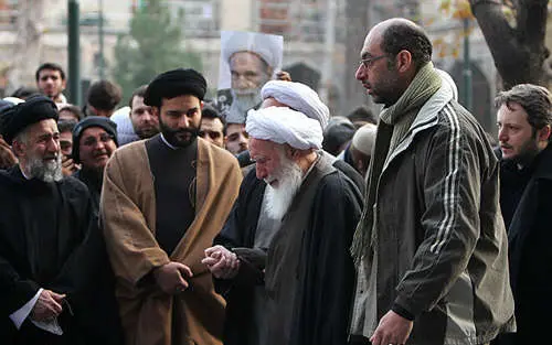 (تصاویر) تشییع مرحوم آیت الله مجتبی تهرانی