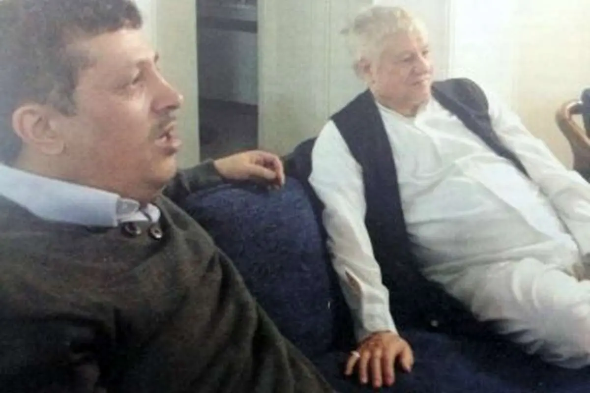 عکس منتشر نشده از مهدی هاشمی پس از آزادی