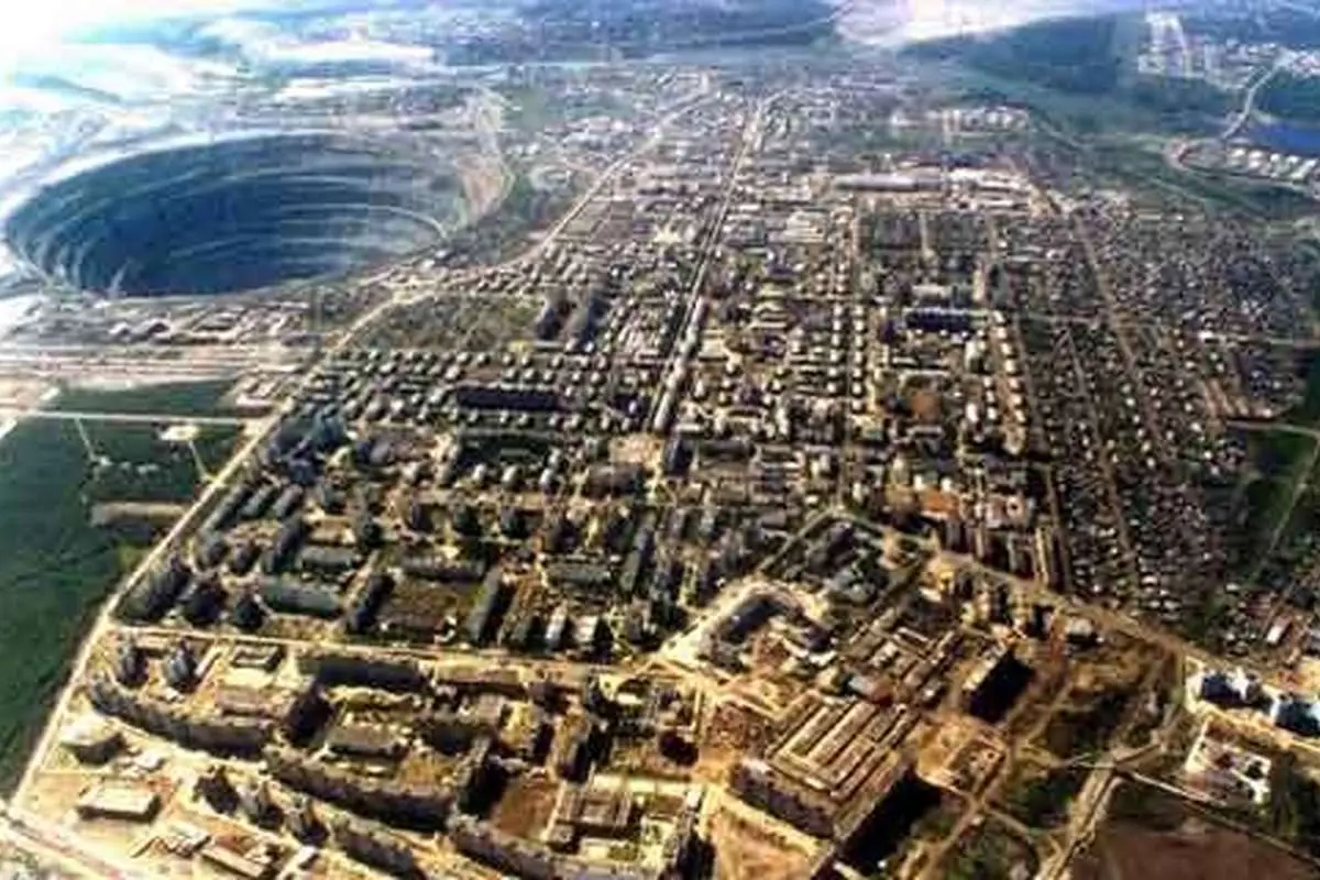 (تصاویر) دومین حفره بزرگ جهان در سیبری