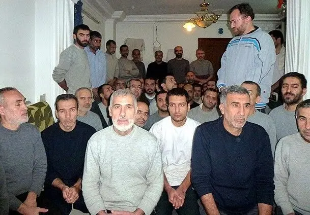 اولین عکس از گروگان‌های آزاد شده ایرانی در سوریه
