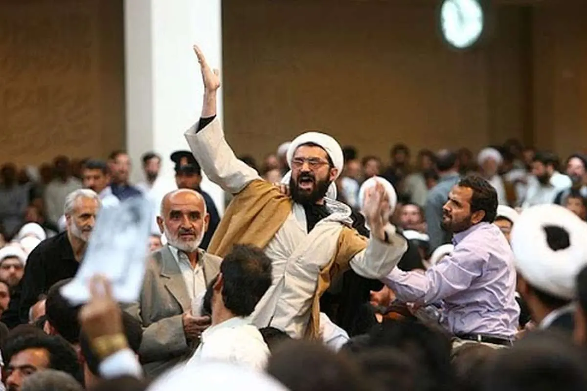 "جدی ترین روحانی حامی احمدینژاد"، برهم زننده سخنرانی هاشمی از کار در آمد