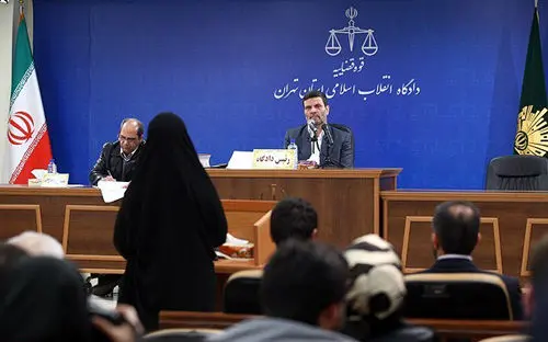 (تصاویر) محاکمه عامل جنایت خیابان مدنی