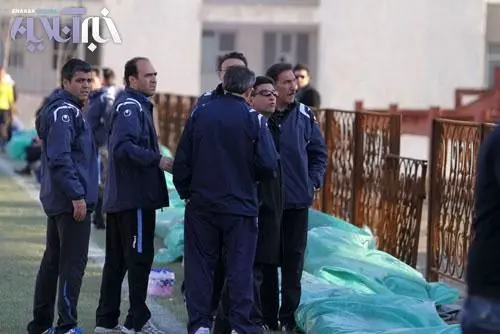 (تصاویر) درگیری در تمرین استقلال