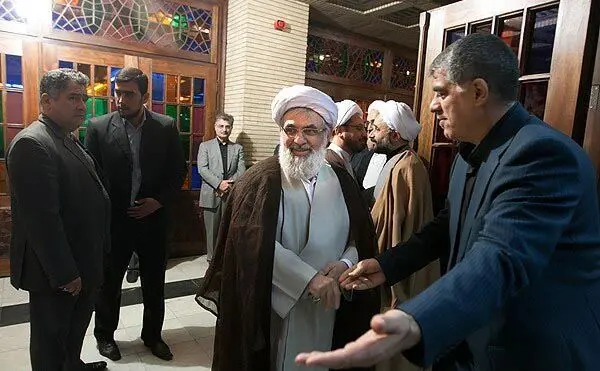 (تصاویر) مراسم ختم پدر حجت‌الاسلام نقویان