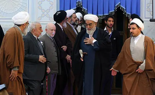 (تصاویر) چهره‌های اصولگرا در همایش جامعه مدرسین