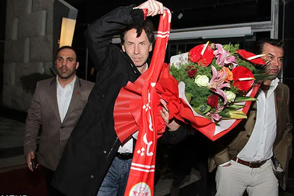 (تصاویر) ستاره سابق میلان در تمرین پرسپولیس