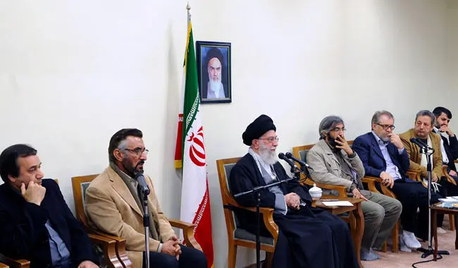 زندگی قربانی اسیدپاشی، دیدار فیلمسازان با مقام معظم رهبری، عرض ارادت به آیت‌الله...