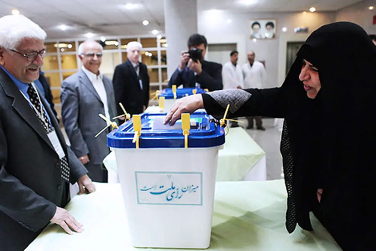 (تصویر) حضور دستجردی در انتخابات نظام پزشکی
