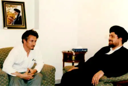 (تصویر) «شان پن» و سید حسن خمینی