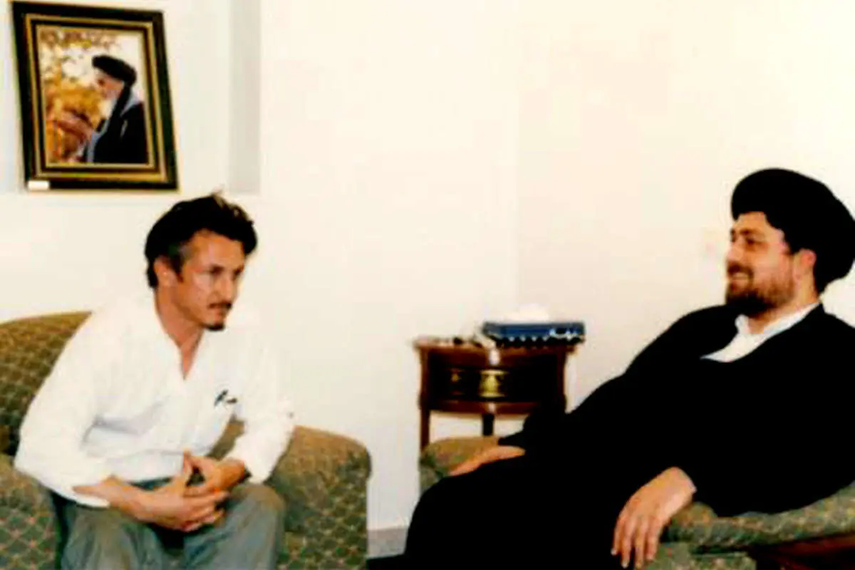 (تصویر) «شان پن» و سید حسن خمینی
