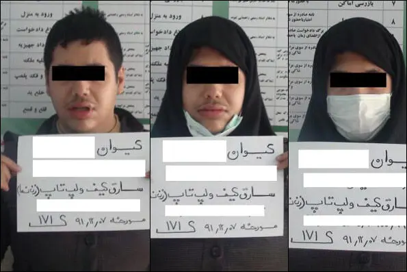 (تصویر) دستگیری سارق زن‌نما در دانشگاه