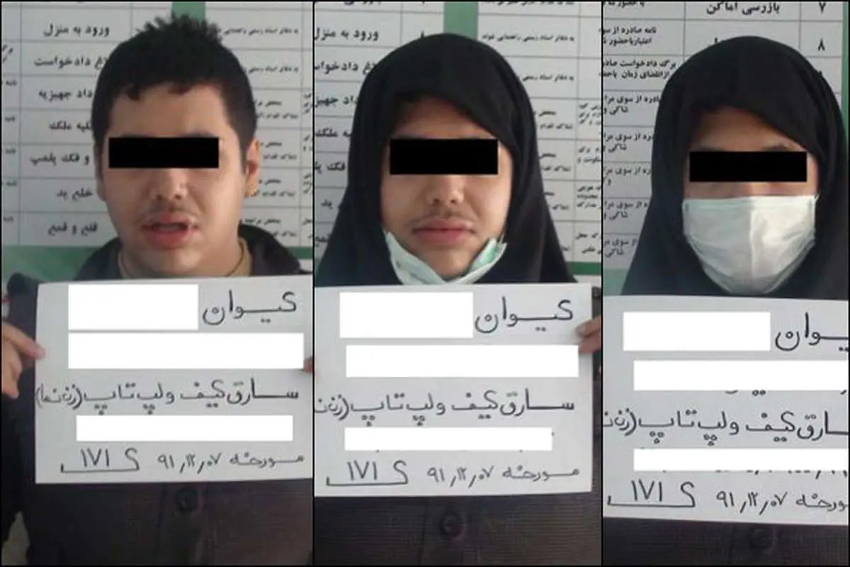 (تصویر) دستگیری سارق زننما در دانشگاه