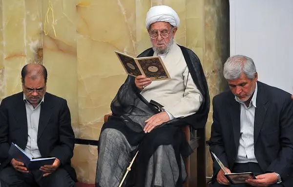 (تصاویر) مراسم چهلم آیت‌الله خوشوقت در قم