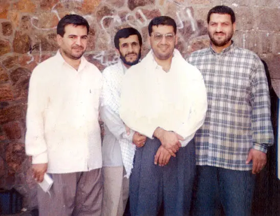 تصویری جالب از کواکبیان و احمدی‌نژاد
