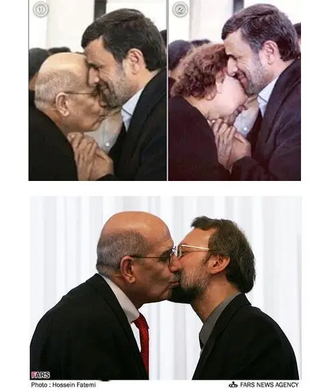 منشأ عکس جعلی احمدی‌نژاد و البرادعی