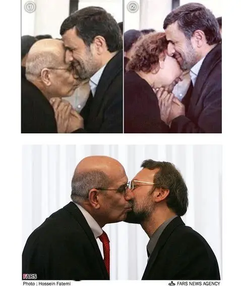 منشأ عکس جعلی احمدی‌نژاد و البرادعی
