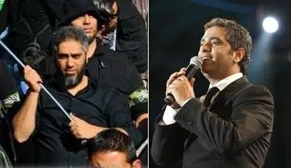 (تصویر) خواننده لبنانی درصف مخالفان اسد