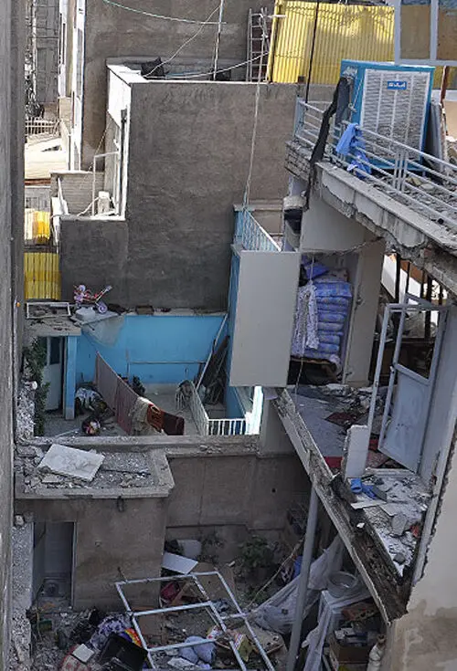 (تصاویر) انفجار در خانه مسکونی در تهران