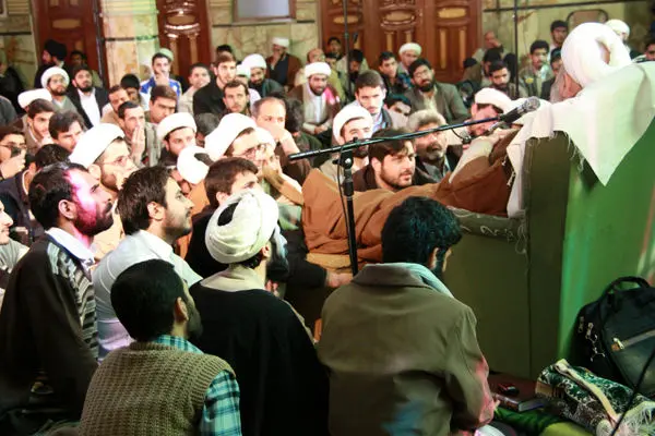 (تصاویر) در محضر آیت‌الله خوشوقت