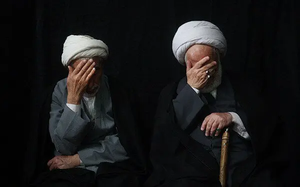 (تصاویر) تشییع پیکر آیت الله رضوانی