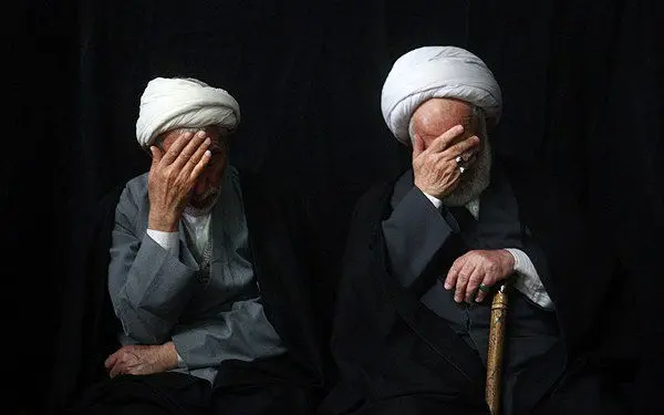 (تصاویر) تشییع پیکر آیت الله رضوانی