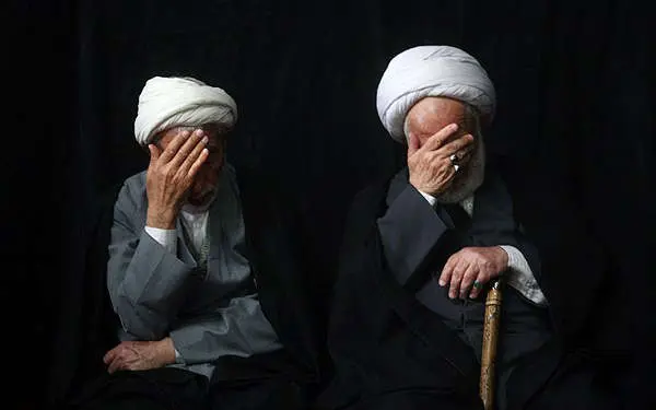 (تصاویر) تشییع پیکر آیت الله رضوانی