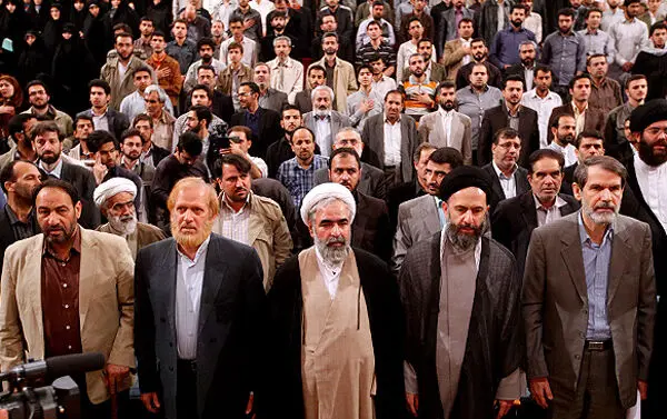 (تصاویر) همایش اعلام کاندیداتوری لنکرانی