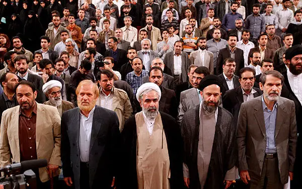 (تصاویر) همایش اعلام کاندیداتوری لنکرانی