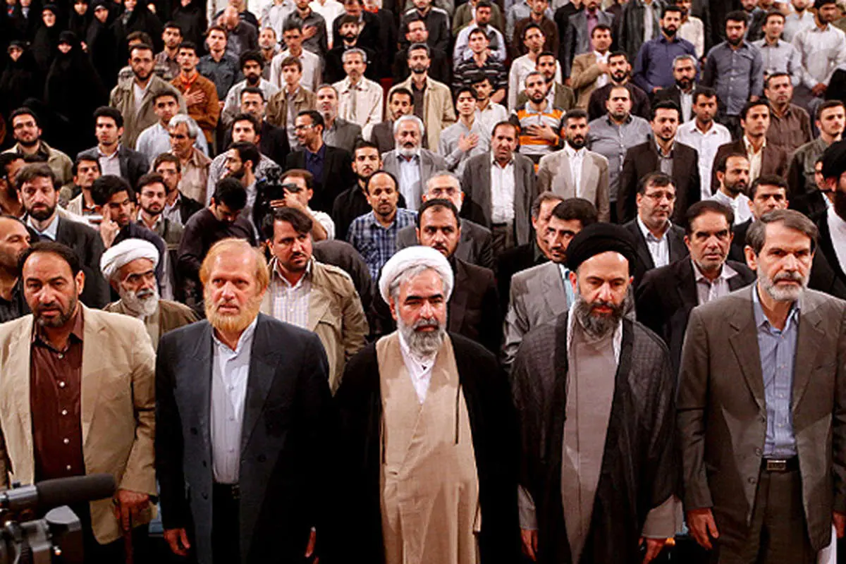 (تصاویر) همایش اعلام کاندیداتوری لنکرانی