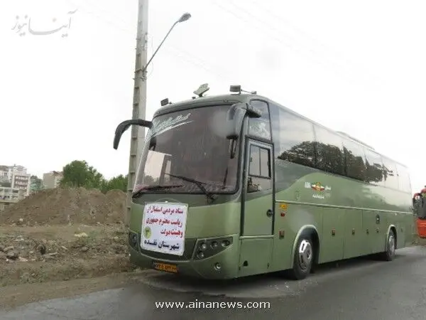 (تصویر) پشت‌پرده استقبال از احمدی‌نژاد در ارومیه