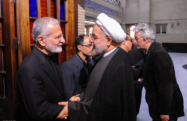 (تصاویر) مراسم ختم پدرهمسر کمال خرازی
