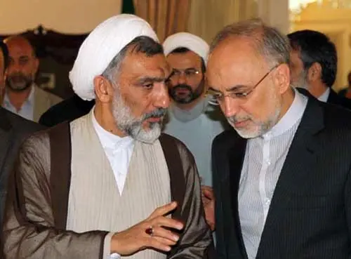 (تصویر) درگوشی صالحی و پورمحمدی