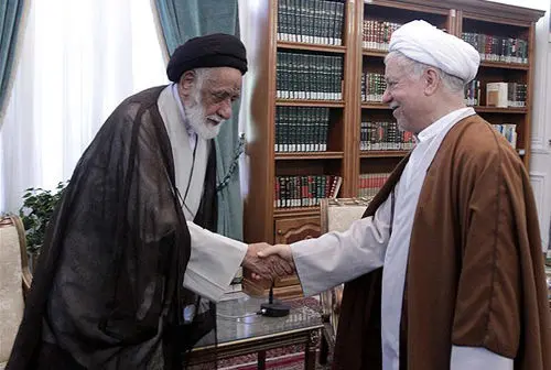 (تصاویر) هاشمی در دیدار «فدائیان اسلام»