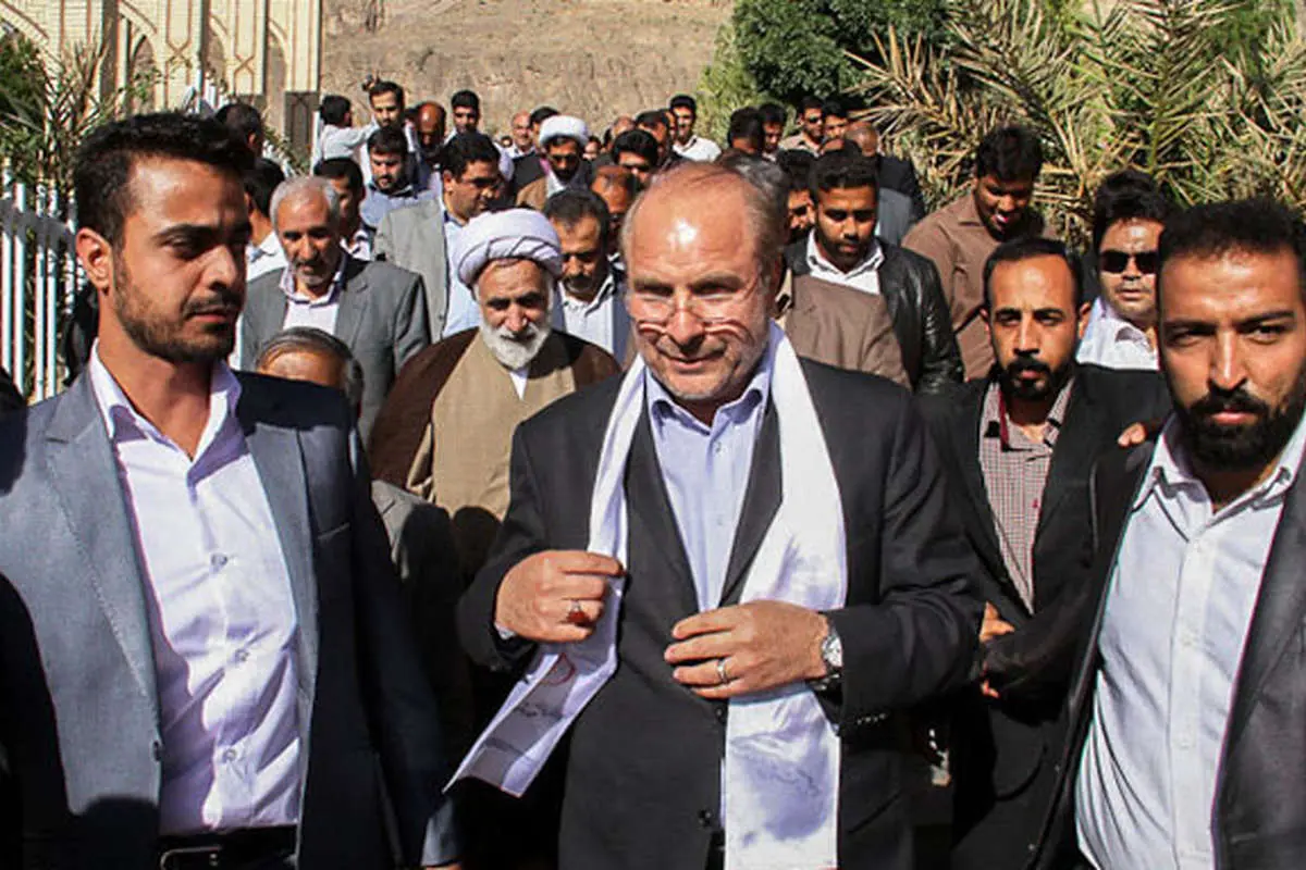 (تصاویر) استقبال کرمانی‌ها از قالیباف