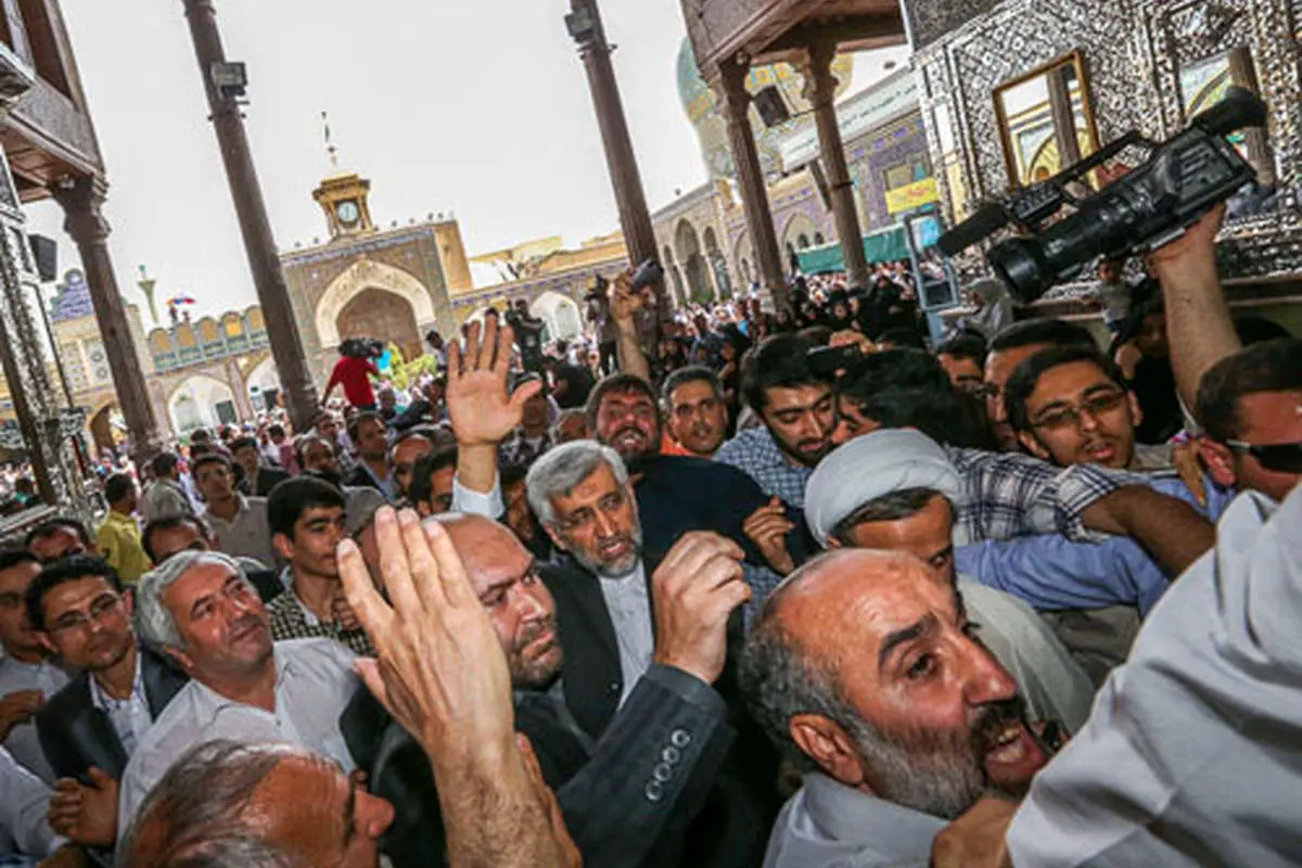 (تصاویر) جلیلی رای خود را به صندوقانداخت