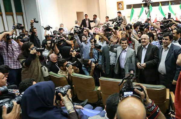 (تصاویر) نشست خبری حسن روحانی