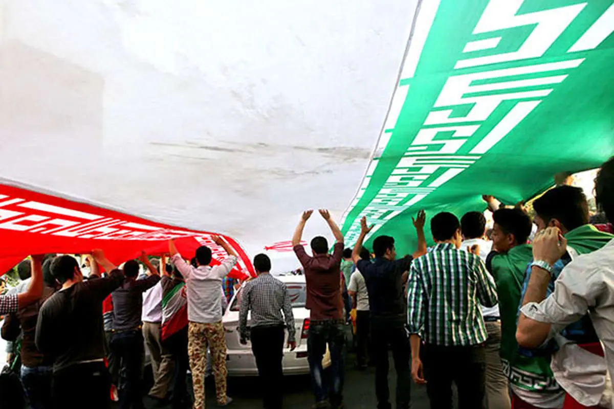 (تصاویر) جشن و شادمانی صعود به جام‌جهانی