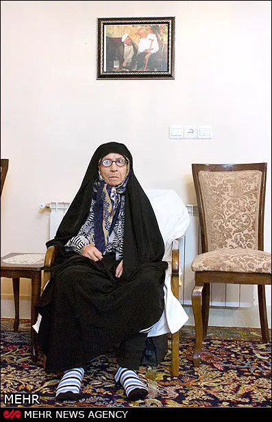 (تصویر) مادر «حسن روحانی»