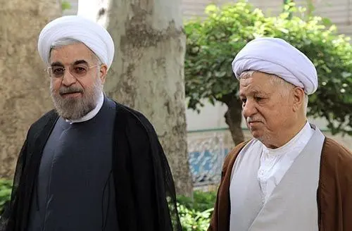 (تصاویر) دیدار روحانی و هاشمی رفسنجانی