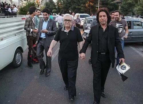 (تصاویر) مراسم ترحیم جلیل شهناز