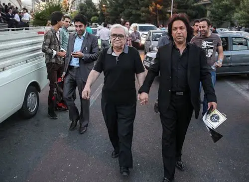 (تصاویر) مراسم ترحیم جلیل شهناز