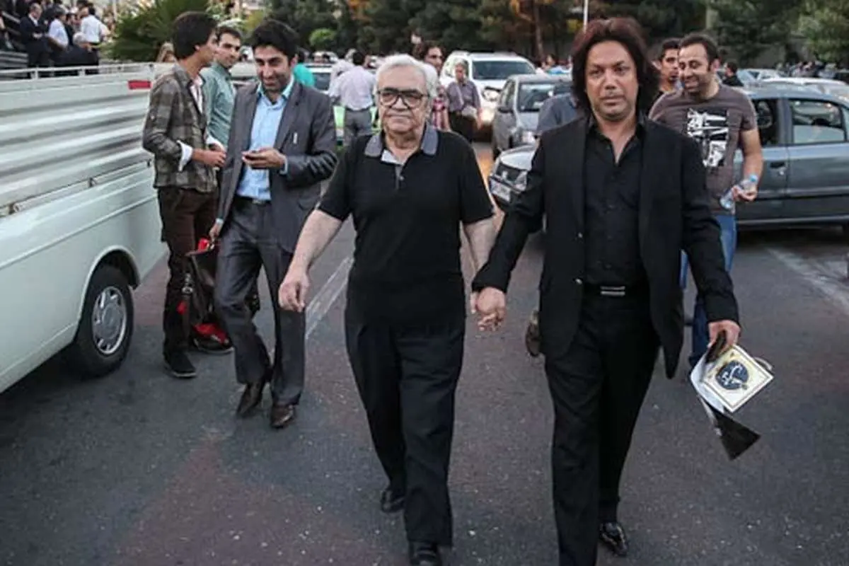 (تصاویر) مراسم ترحیم جلیل شهناز